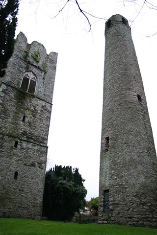 the round tower
at Swords