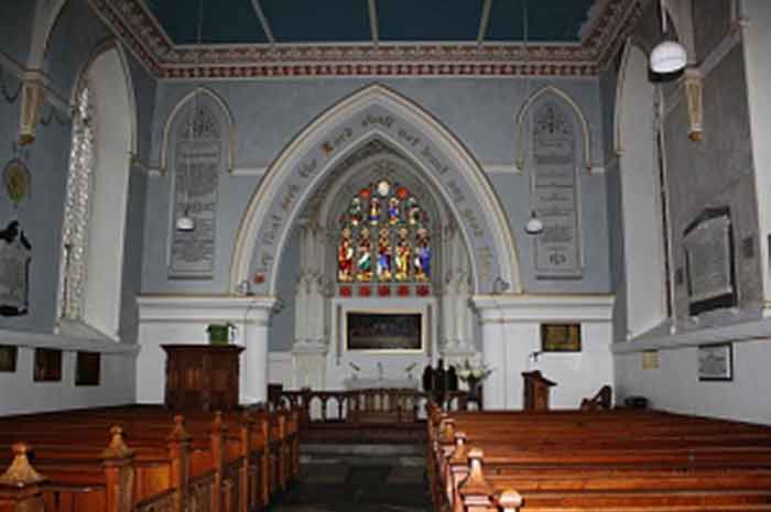 View of the chancel